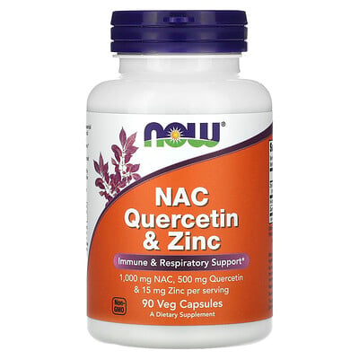 Nac Quercetin & Zinc, 90 Veg Capsules