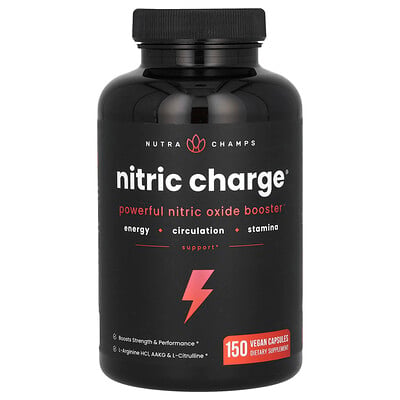 Nitric Charge, 150 Vegan Capsules