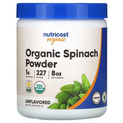 Organic Spinach Powder, Unflavored