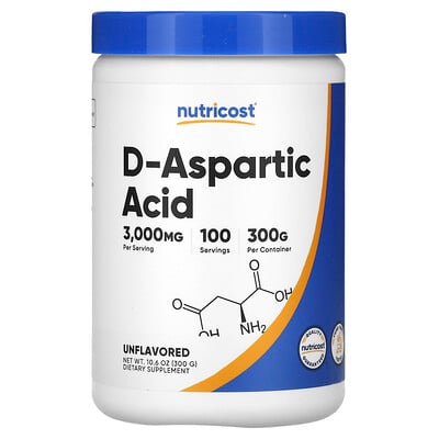D-aspartic Acid, Unflavored
