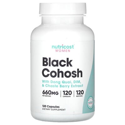 Women, Black Cohosh, 660 Mg