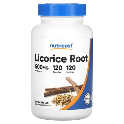 Licorice Root, 500 Mg