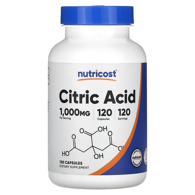 Citric Acid, 1,000 Mg