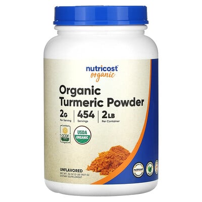 Organic Turmeric Powder, Unflavored