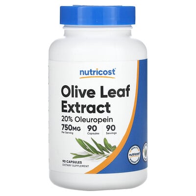 Olive Leaf Extract, 750 Mg