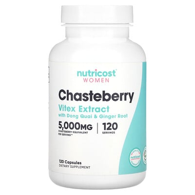 Women, Chasteberry With Dong Quai & Ginger Root, 5,000 Mg