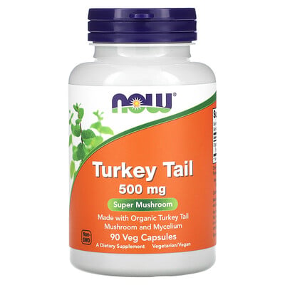 Turkey Tail, 500 Mg, 90 Veg Capsules