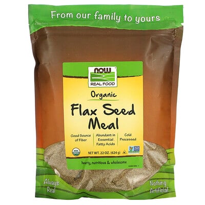 Real Food, Organic Flax Seed Meal
