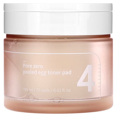 No.4 Pore Zero Peeled Egg Toner Pad, 70 Pads