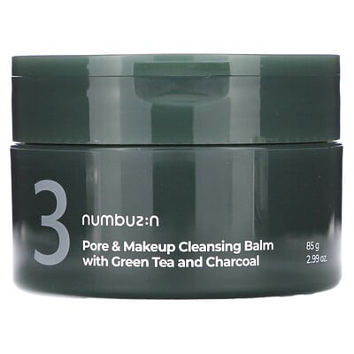No.3 Pore & Makeup Cleansing Balm With Green Tea And Charcoal