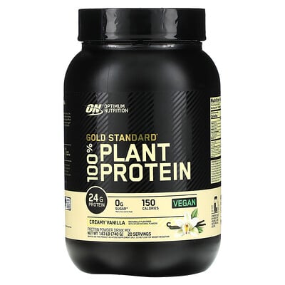 Gold Standard® 100% Plant Protein, Creamy Vanilla