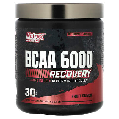 Bcaa 6000, Recovery, Fruit Punch