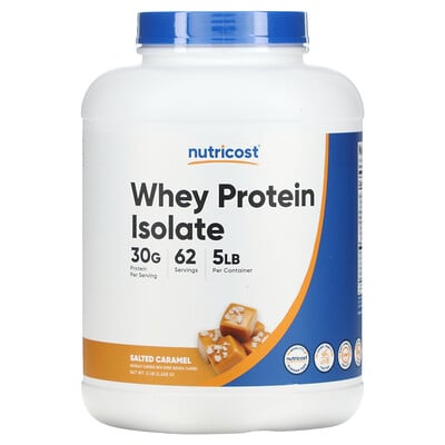 Whey Protein Isolate, Salted Caramel