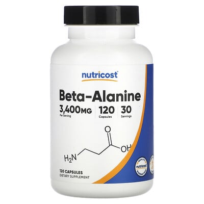 Beta-alanine, 3,400 Mg