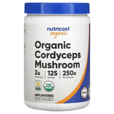 Organic Cordyceps Mushroom, Unflavored