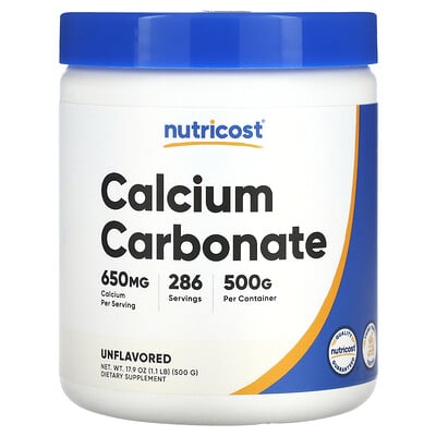 Calcium Carbonate, Unflavored
