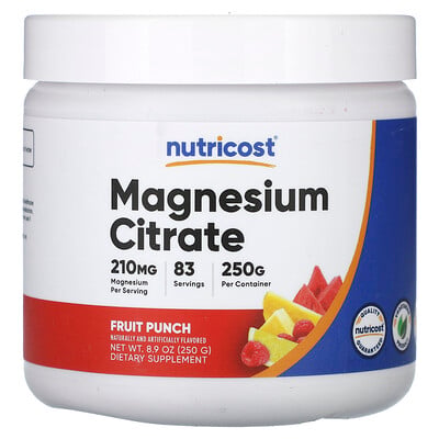 Magnesium Citrate, Fruit Punch