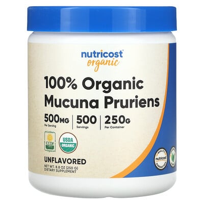 100% Organic Mucuna Pruriens, Unflavored
