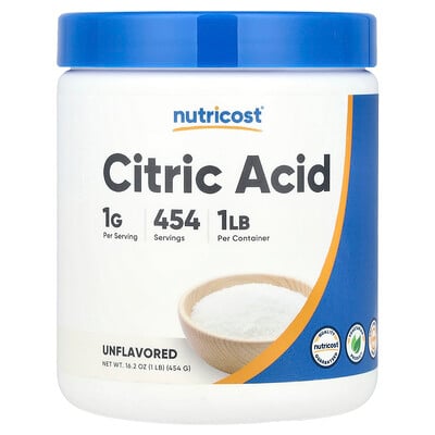 Citric Acid, Unflavored