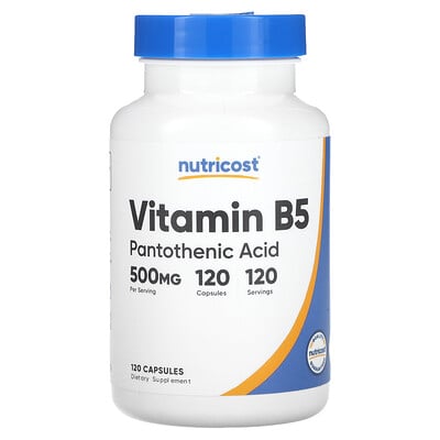 Vitamin B5, 500 Mg