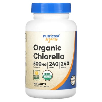 Organic Chlorella, 500 Mg