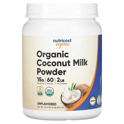 Organic Coconut Milk Powder, Unflavored