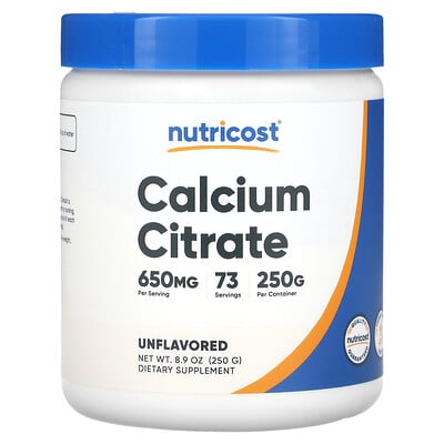 Calcium Citrate, Unflavored
