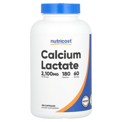 Calcium Lactate, 2,100 Mg