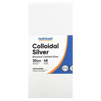 Colloidal Silver, Unflavored