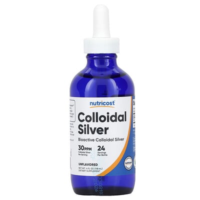 Colloidal Silver, Unflavored, 30 Ppm