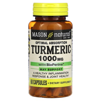 Turmeric With Bioperine, 1,000 Mg
