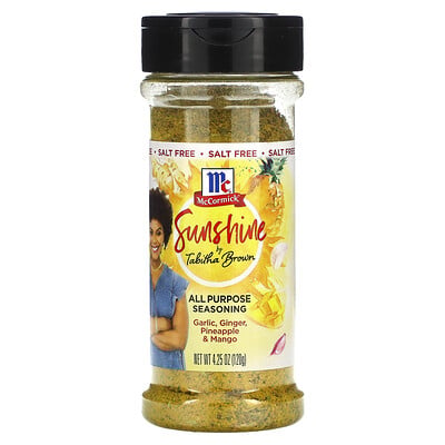All Purpose Seasoning, Sunshine By Tabitha Brown, Salt Free