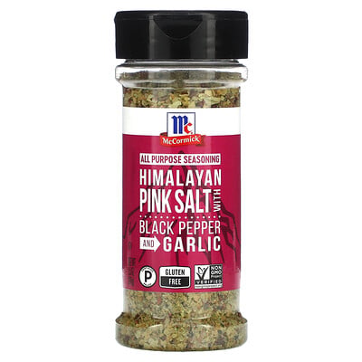 All Purpose Seasoning, Himalayan Pink Salt With Black Pepper And Garlic