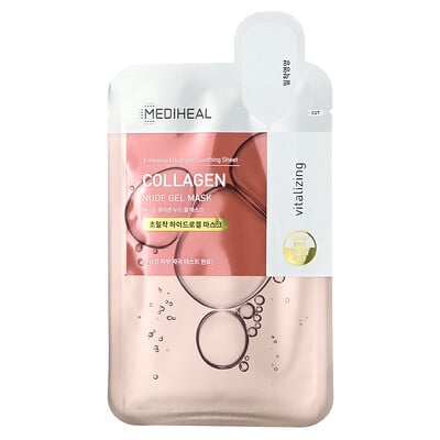 Collagen, Nude Gel Beauty Mask, 1 Sheet