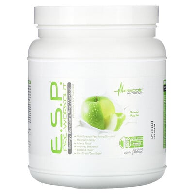 E.s.p. Pre-workout, Green Apple