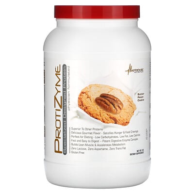 Protizyme, Specialized Designed Protein, Butter Pecan Cookie