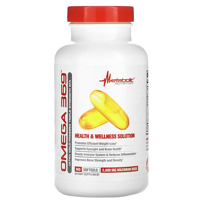 Omega 369, 3,600 Mg, 90 Softgels