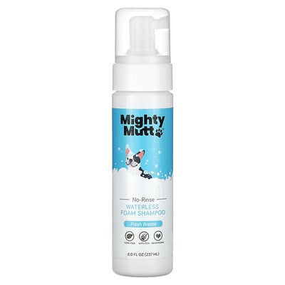 Waterless Foam Shampoo, For Dogs, Fresh Breeze