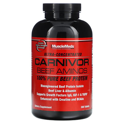 Carnivor Beef Aminos, 100% Pure Beef Protein
