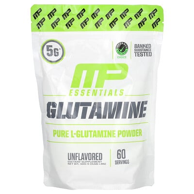 Essentials, Glutamine, Unflavored