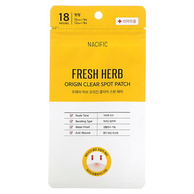 Fresh Herb, Origin Clear Spot Patch , 18 Patches