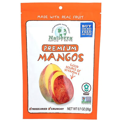 Premium Freeze-dried Mangos