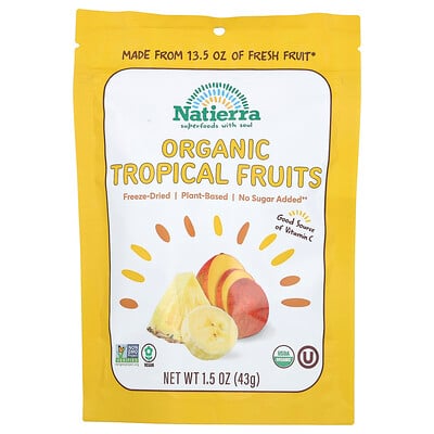 Organic Freeze-dried Tropical Fruits
