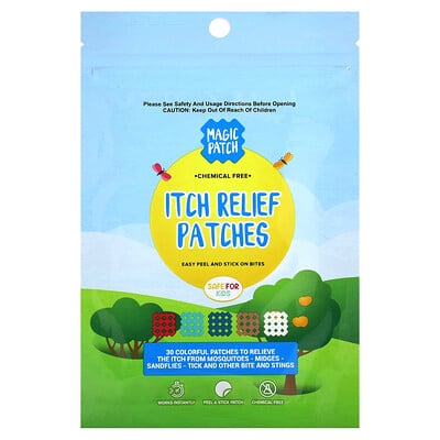 Magic Patch, Itch Relief Patches, 30 Patches