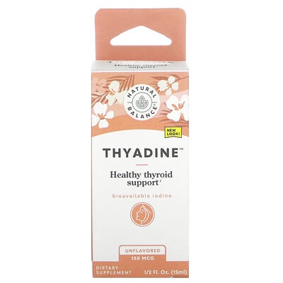 Thyadine, Healthy Thyroid Support, Unflavored, 150 Mcg