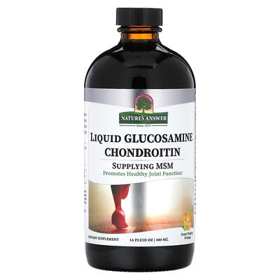 Liquid Glucosamine Chondroitin, Orange
