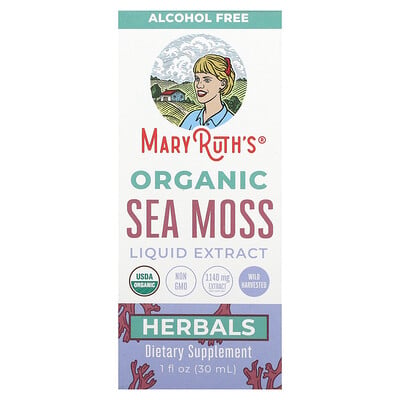 Organic Sea Moss Liquid Extract, Alcohol Free
