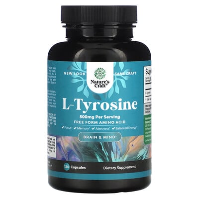 L-tyrosine, 500 Mg