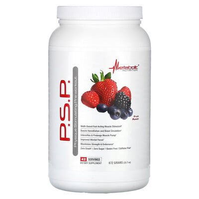 P.s.p. Physique Stimulating Pre-workout, Fruit Punch