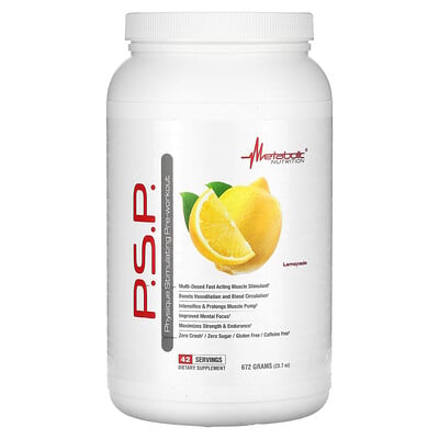 P.s.p. Physique Stimulating Pre-workout, Lemonade